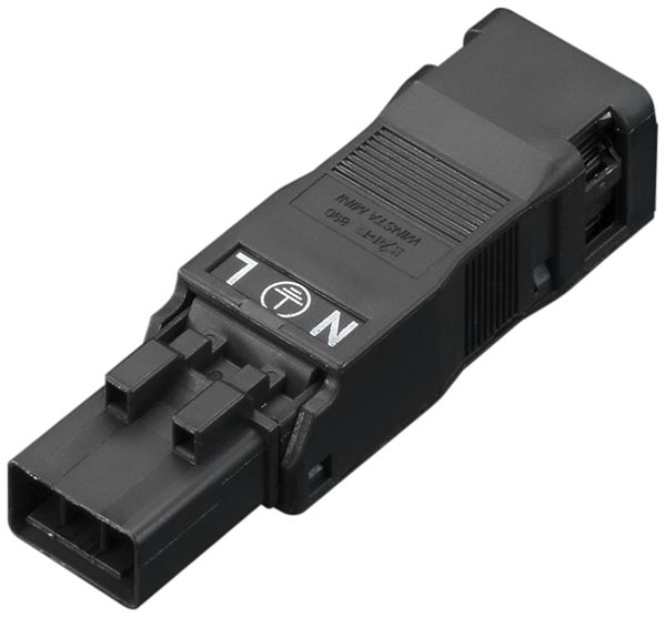 Stecker Rittal SZ 2500.630 für LED-Systemleuchte 240VAC 3P 5Stk