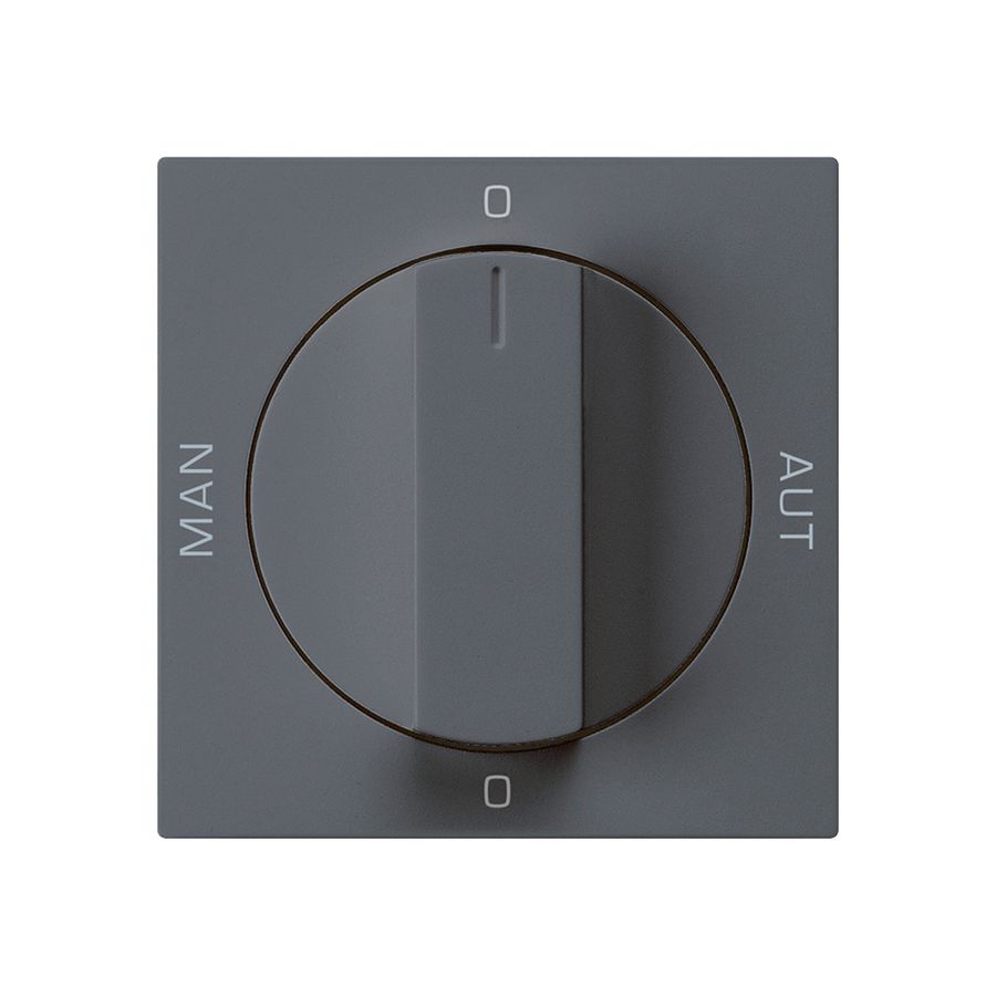 Einsatz zu Drehschalter 0-Man-0-Aut. kallysto 2/1L anthrazit mit Drehgriff