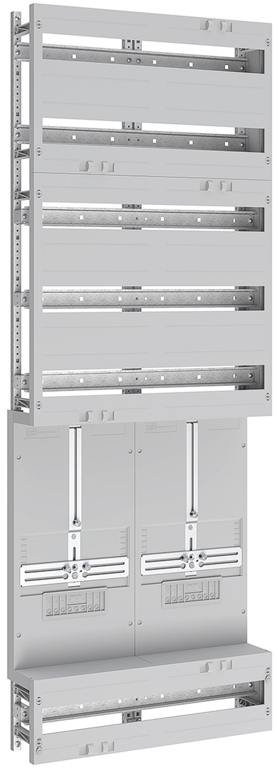 Montant complet SE Prisma XS 2 tableaux compt.2 parts 9 rangées 500×1350mm