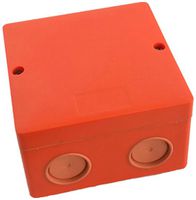 AP-Abzweigdose ELBRO E90 101×101×62mm IP66 6×6mm² 7×M20/25 orange