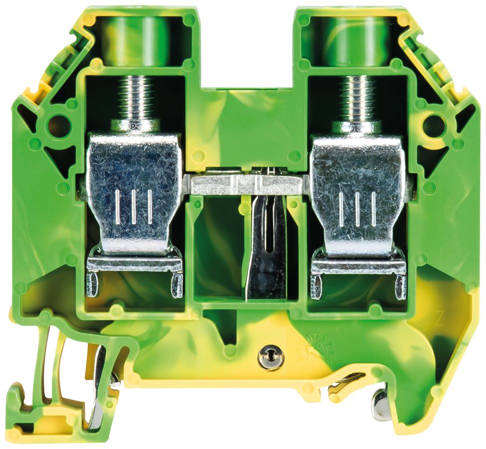 Borne de terre joignable Wieland WT 16 PE 1.5…16mm² vert/jaune