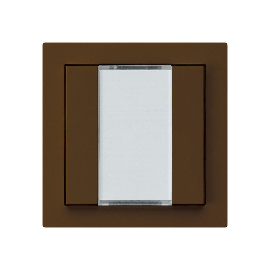 Tasto INC kallysto A KNX 2× s/e-link marrone