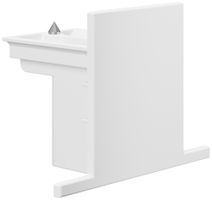 Endkappe Sylvania OneTrack Kunststoff 52mm×37.8mm weiss