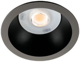 LED-Downlight SG Rax Soft 150 15W 1530lm 830 IP20/44 65° DALI Ø166mm schwarz
