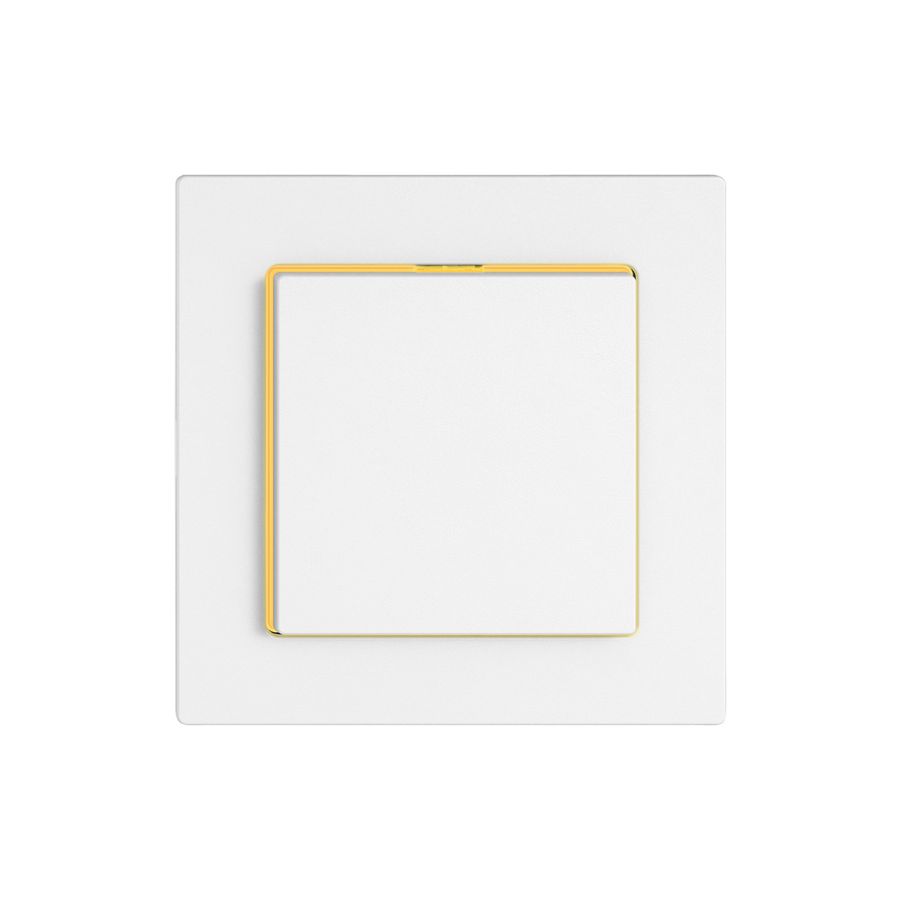 Leuchtdruckschalter EDIZIO.liv SNAPFIX® 3/1L Seitenlinse KS gelb ws