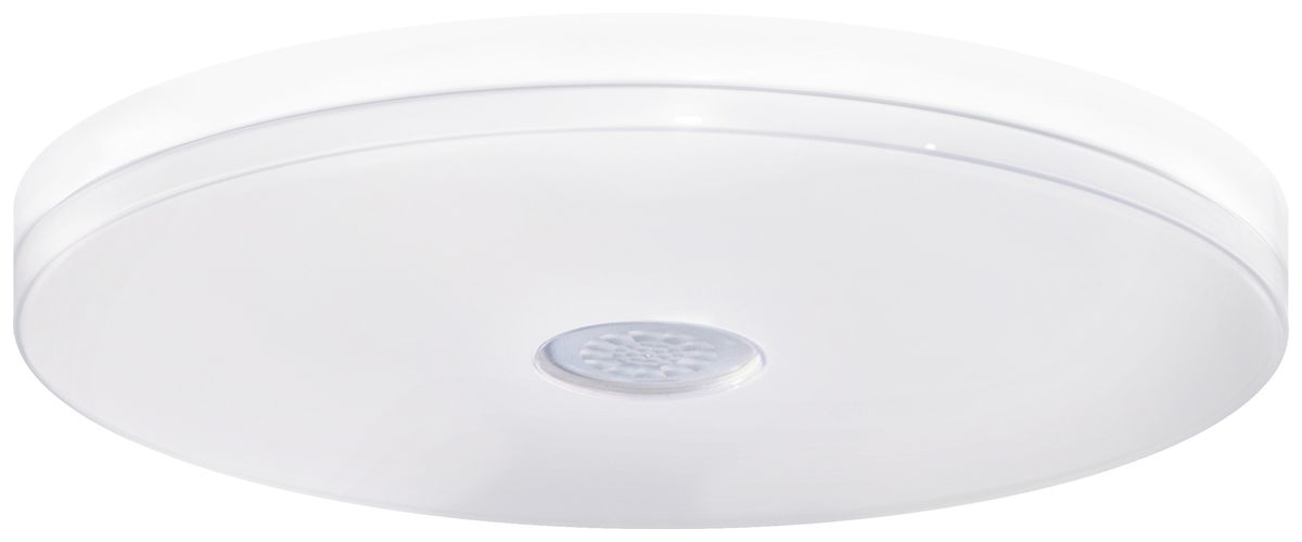 LED-Deckenleuchte PIR Z-Licht SlimLED 1200 12W Q 1200lm 3000K IP54 weiss