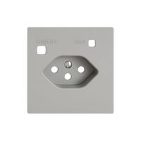 Montageset EDIZIO.liv SNAPFIX® für Fehlerstrom-Schutzsteckdose Typ 13 hgu