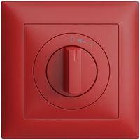 Frontset EDIZIOdue 0<-1 berry 88×88mm für Schwenktaster