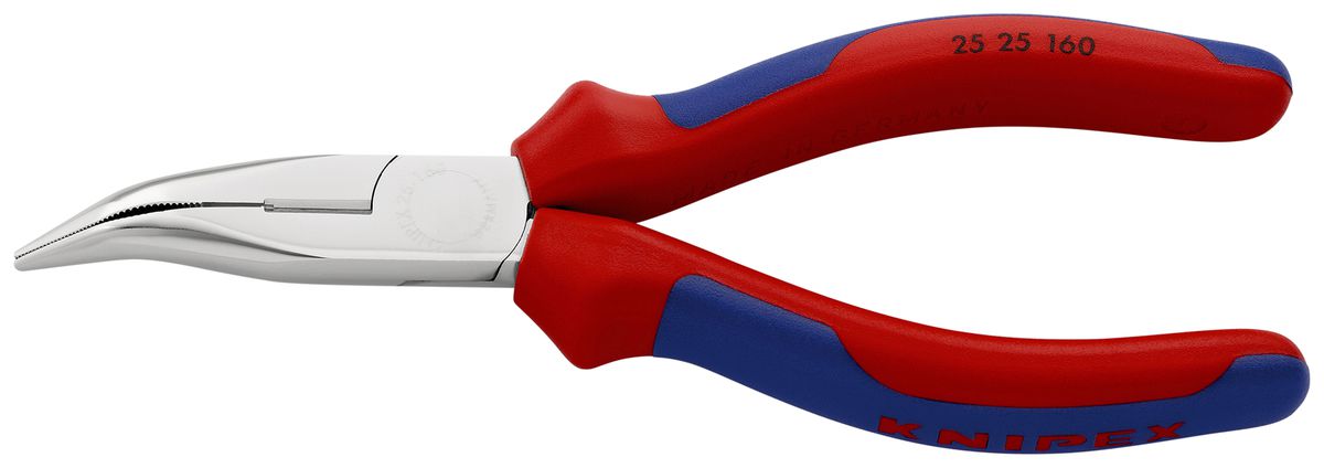 Telefonzange KNIPEX mit Schneidevorrichtung gebogen 160mm