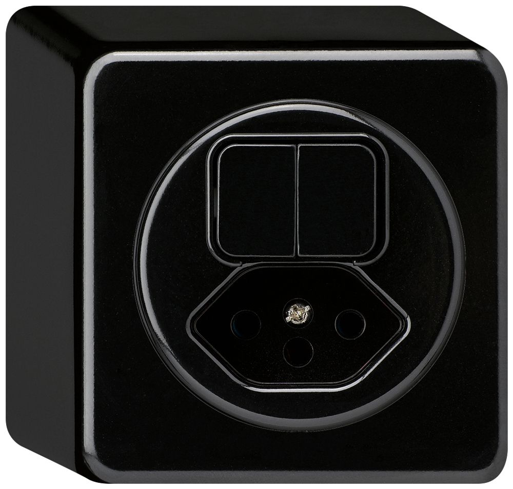 AP-Kombination basico 2×AR/1L +Typ 13 schwarz