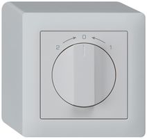 AP-Schwenktaster 1->0<-2 hellgrau kallysto mit Drehgriff