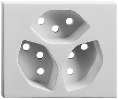 EB-AbdeckSet FH FLF 3×T13 weiss