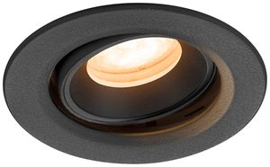 LED-Downlight SLV NUMINOS MOVE XS 6.9W 900lm 2700K WB DALI Ø80×53 schwarz