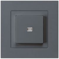 Interruttore pulsante luminoso INC kallysto.pro 3/1P antracite