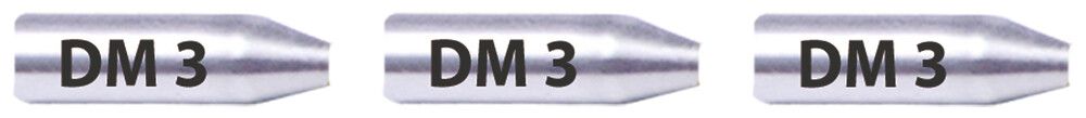 Endhülsen-Set Runpotec RunpoSticks Innen RTG 6mm Ø3mm gelb