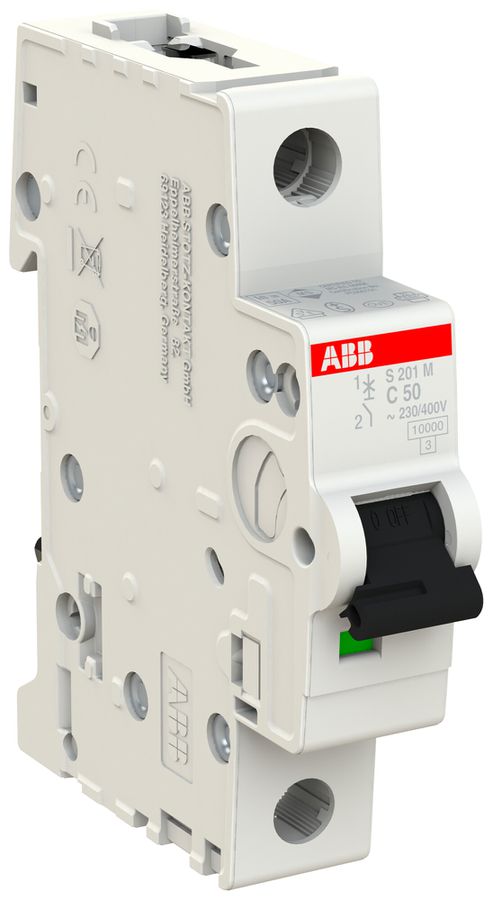 Leitungsschutzschalter ABB S201M-C50 50A C 10kA