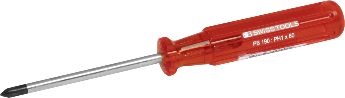Cacciavite a croce PB 190 Phillips PH grd.1 80mm Ø5mm