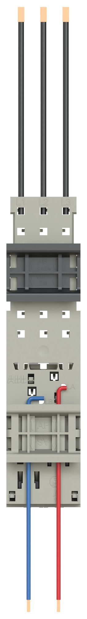 Adaptateur pour barre collectrice ABB ZMS132-3LAB-PI 1×barre profilée 32A