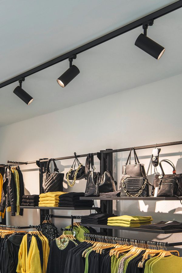 Spot LED SLV 3~ NUMINOS M PHASE 14W 1880lm 3000K 60° Ø85×185mm nero