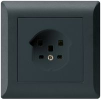 UP-Steckdose HA kallysto.line Typ 25 mit Steckklemmen schwarz