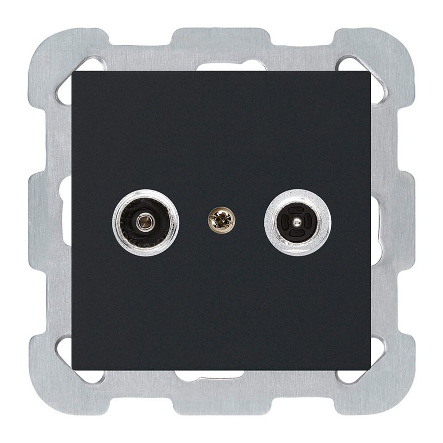 Presa antenna INC kallysto R/TV montaggio B 4dB 2GHz nero