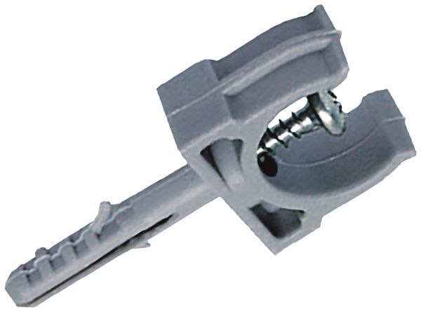 Dübelschelle CT M16 hellgrau