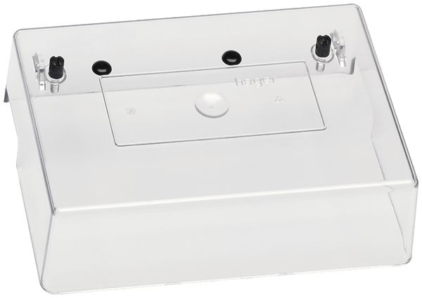 Capot Hager pour KJ31 pour borne à fiche p.compteur 100A plombable transparent