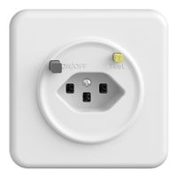 UP-Steckdose STANDARDdue T23 FI 30mA weiss