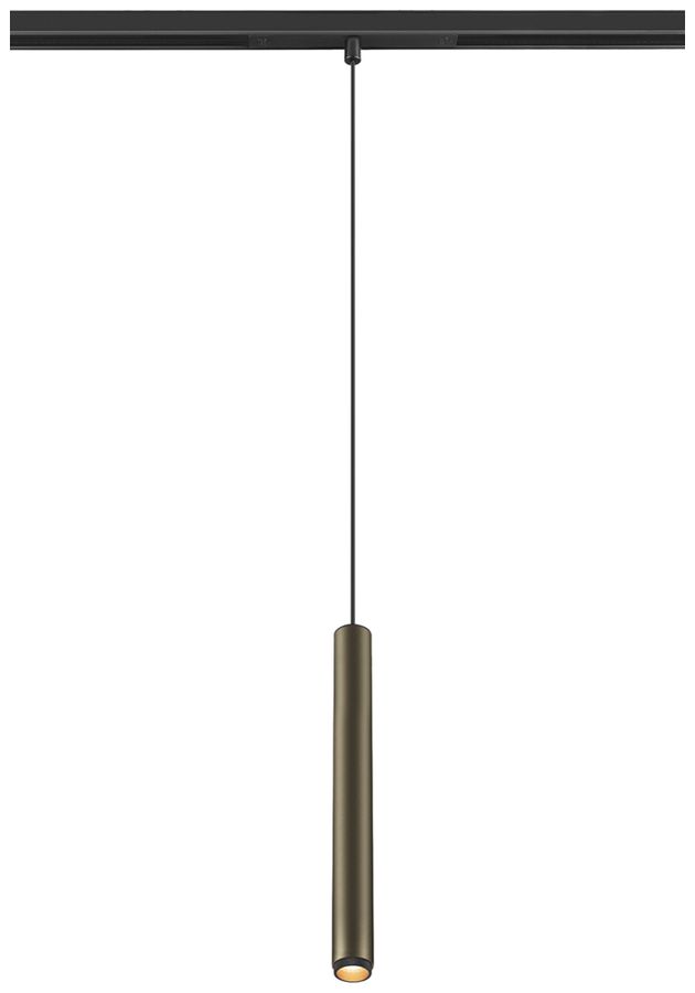 LED-Pendelleuchte SLV GRIP S 48V AD 9.8W 610lm 930 DALI Ø30mm Bronze