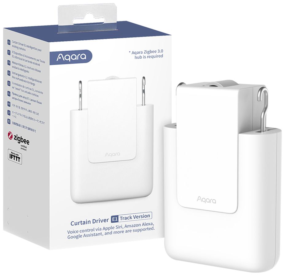 RF-Vorhangantrieb Aqara E1 Track CM-M01-T 0.2Nm 12cm/s Zigbee batteriebetrieben