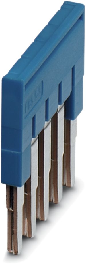 Steckbrücke 5mm 5L blau CLIPLINE
