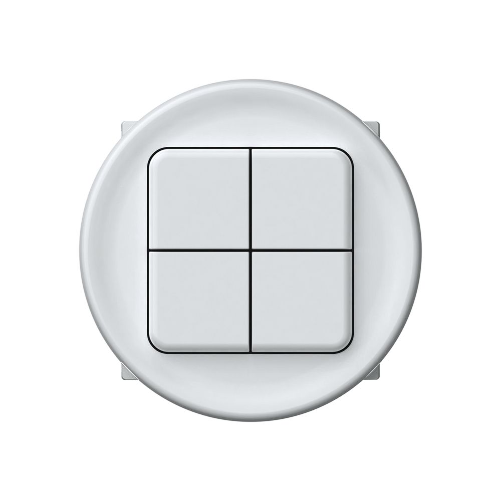 Taster KNX origin 4×Tasten weiss