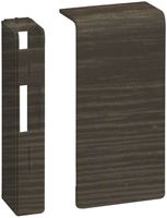 Endstück Hager für SL20080 Dekor Sucupira