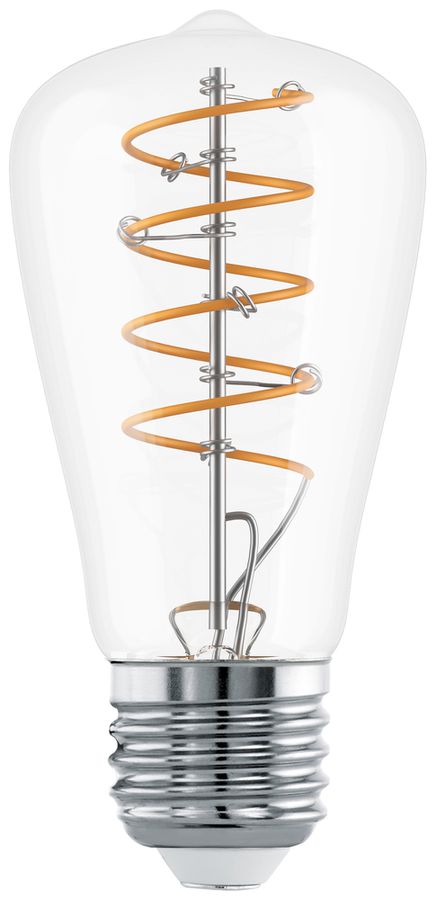 LED-Lampe Eglo E27 7.3W 806lm 2700K 48×100mm ST48 klar 360°