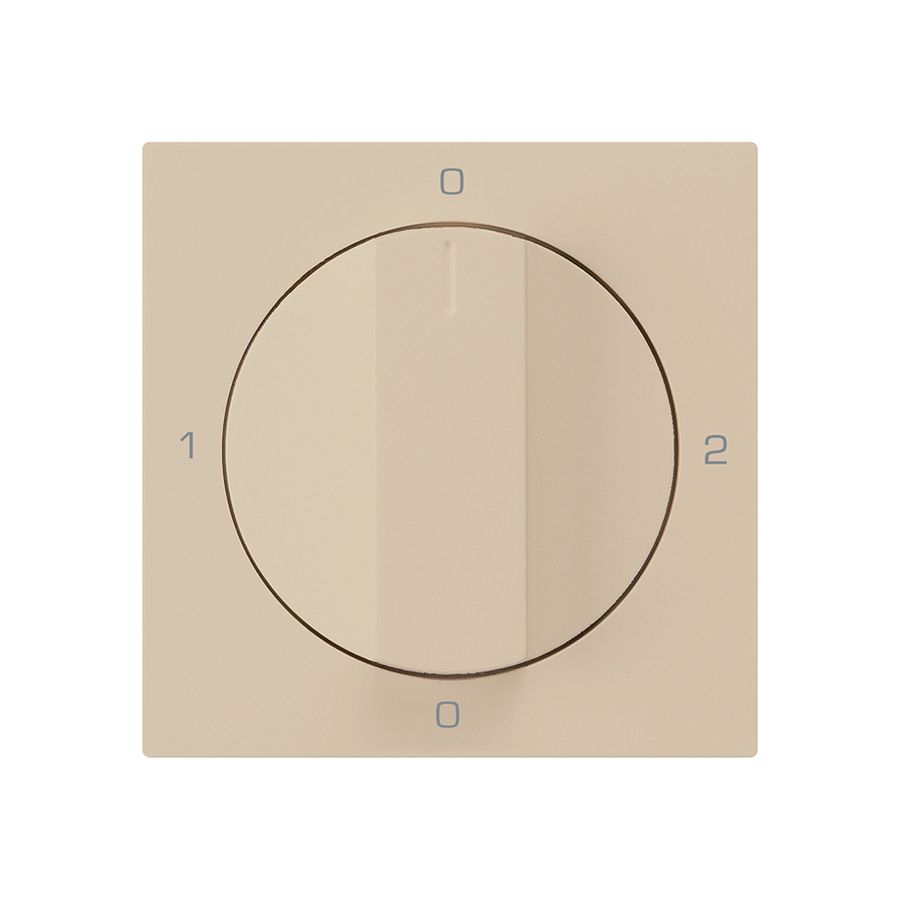 Einsatz zu Drehschalter kallysto 2/1P beige mit Drehgriff