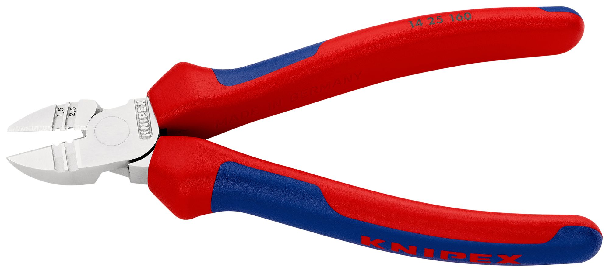 Tronchese laterale KNIPEX con spellafili 160mm