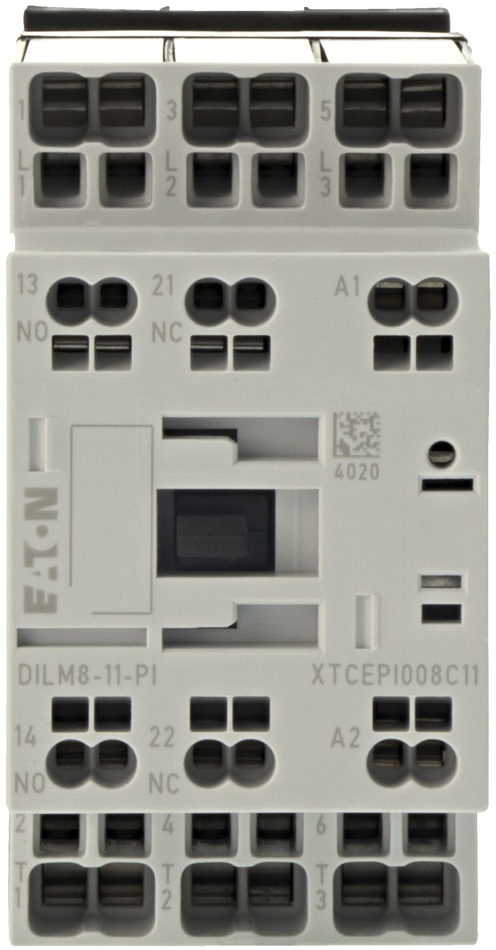 Contattore di potenza Eaton, 3P 3kW, 1Ch, 1R, RDC 24: 24…27VDC, Push-in