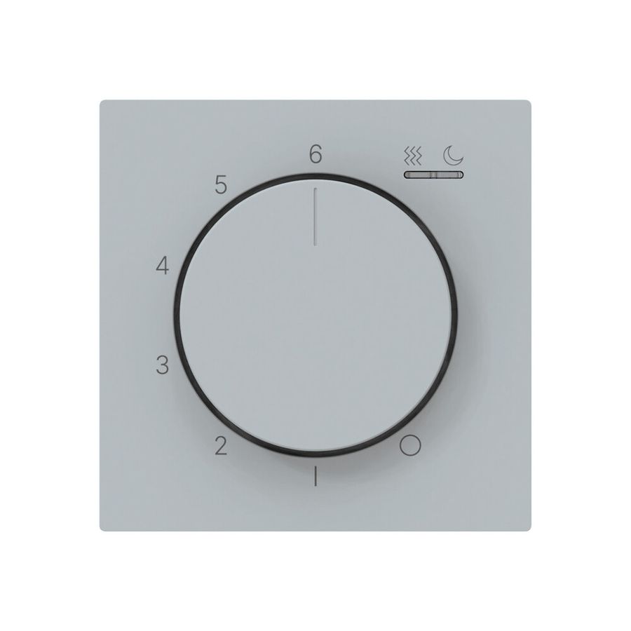 Raumthermostat kallysto An/Aus 230VAC 16A 60×60mm grau