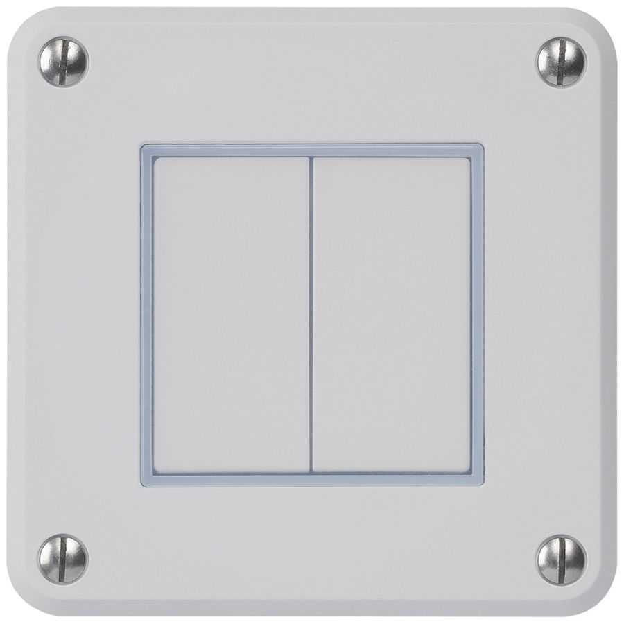 Interruttore INC robusto IP55 schema 3/pulsante grigio per combinazione