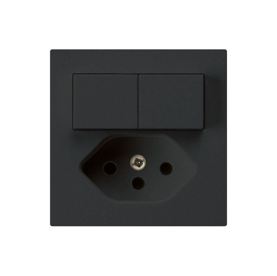 Combinaison ENC 2×A-R/1P+T13 noir kallysto sécurité enfants plaque de fixation