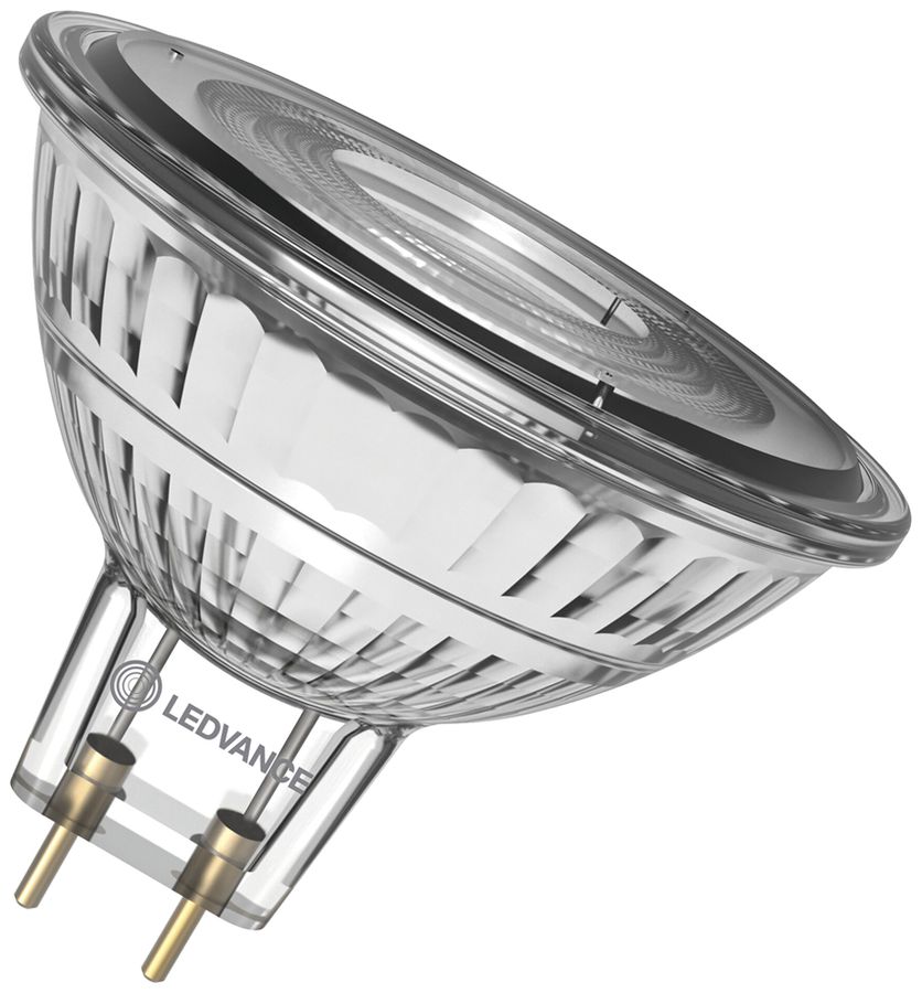LED-Lampe LEDVANCE GU5.3 12V 3.4W 345lm 930 DIM MR16 klar 36° Ø50×44mm