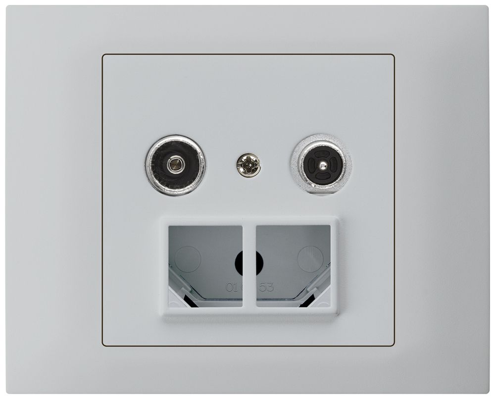 EB-Multimediadose kallysto R-TV mit EB-Dose G3 Bauart T 14dB 2GHz hellgrau