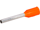 Capocorda tipo A isolato 0.5mm²/10mm arancione