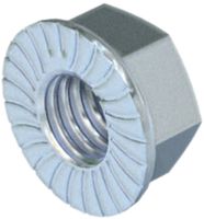 Écrou combiné avec rondelle M6 galvanisé