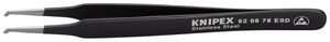 Brucelles KNIPEX 92 08 78 ESD 120mm, 45°, pour la technique SMD