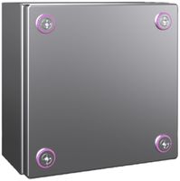 Petit boîtier Rittal KX Jonction, IP66, 200×200×120mm, acier fin V2A