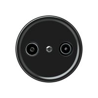 Antennendose TV-R origin Stichdose 4dB schwarz