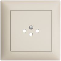 Kit frontal ENC EDIZIOdue crema 88×88mm 1×T12