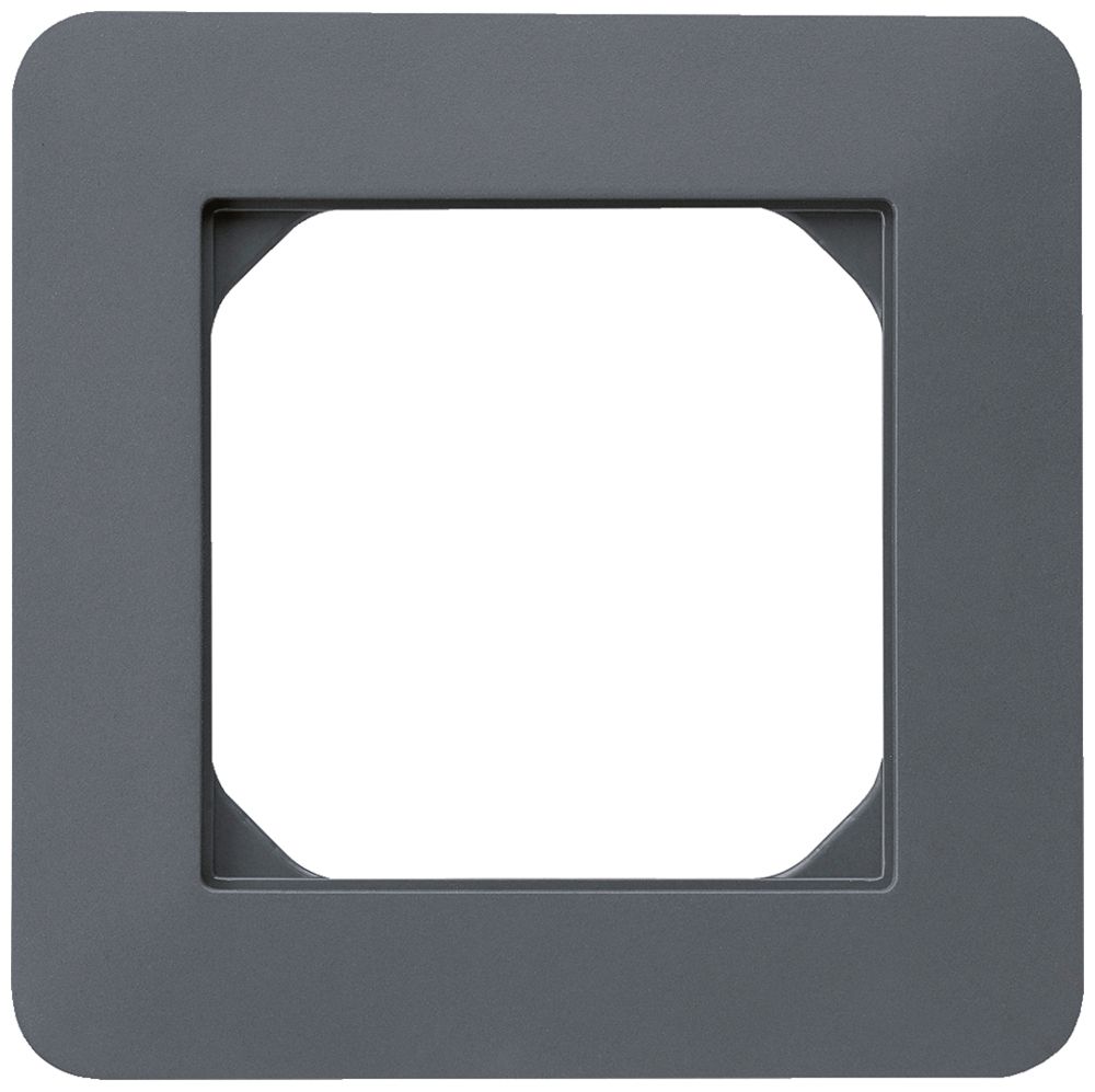 UP-Abdeckrahmen kallysto.trend 1×1 anthrazit 94×94mm