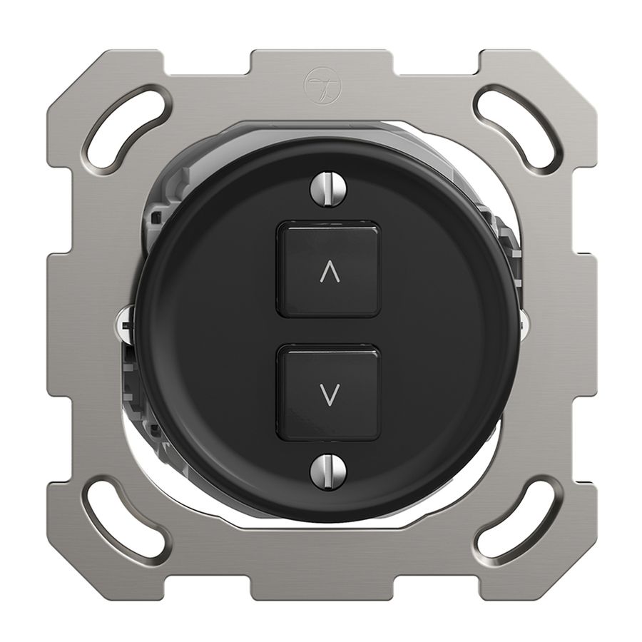 UP-Storenschalter 1K/2T Sdue Wiser schwarz